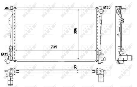 Radiateur, refroidissement du moteur, Image 3