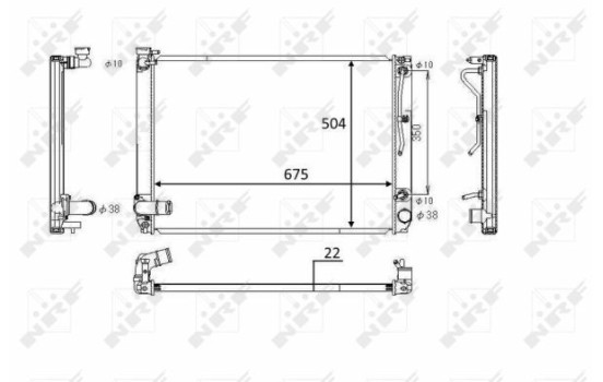 Radiateur, refroidissement du moteur