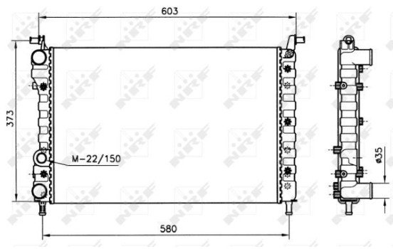 Radiateur, refroidissement du moteur