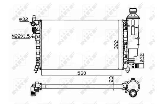 Radiateur, refroidissement du moteur