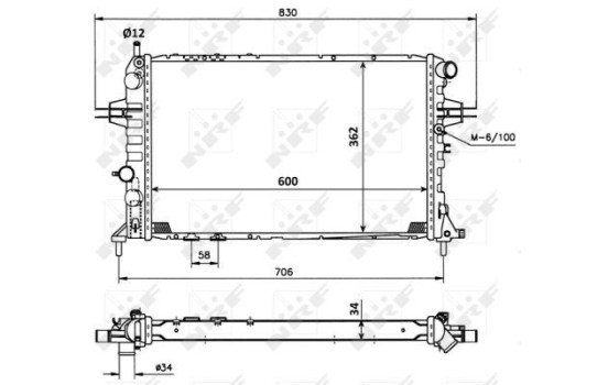 Radiateur, refroidissement du moteur, Image 2