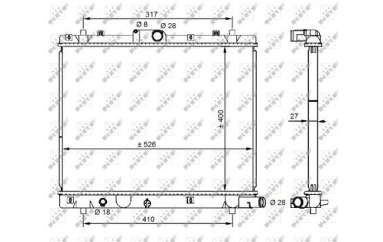 Radiateur, refroidissement du moteur