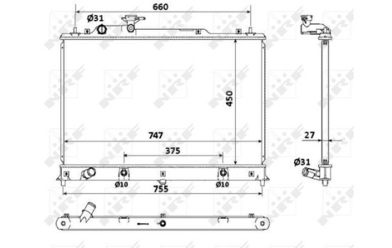 Radiateur, refroidissement du moteur