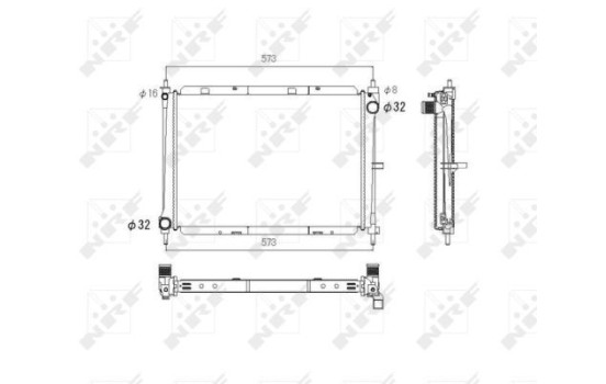 Radiateur, refroidissement du moteur