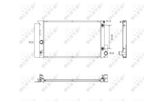 Radiateur, refroidissement du moteur