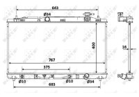 Radiateur, refroidissement du moteur