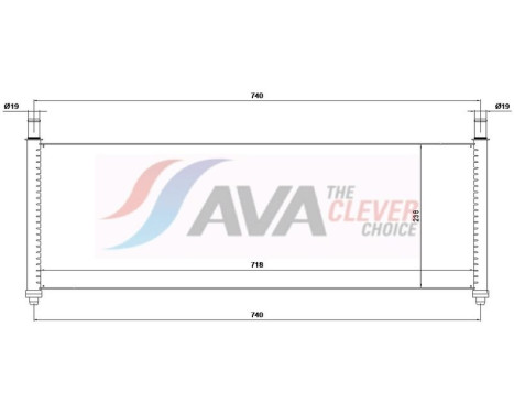 Radiateur TE2001 Ava Quality Cooling