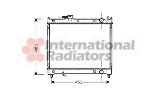RADIATEUR Vitara 2.0 V6 Hand 95-98 52002044 International Radiators, Image 2