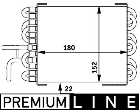 Refroidisseur de carburant BEHR *** PREMIUM LINE ***