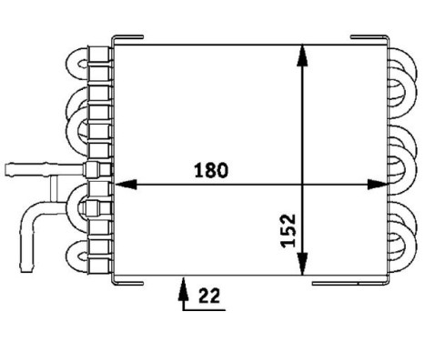 Refroidisseur de carburant BEHR *** PREMIUM LINE ***, Image 2