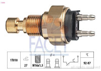 Interrupteur de température, ventilateur de radiateur Made in Italy - OE Equivalent 7.5036 Facet
