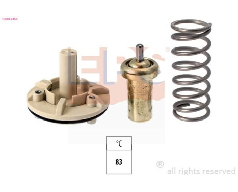 Thermostat d'eau Made in Italy - OE Equivalent