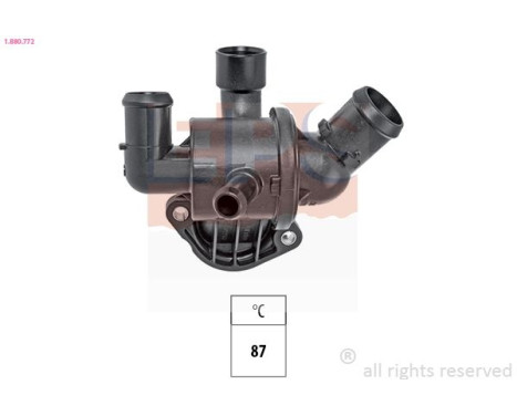 Thermostat d'eau Made in Italy - OE Equivalent