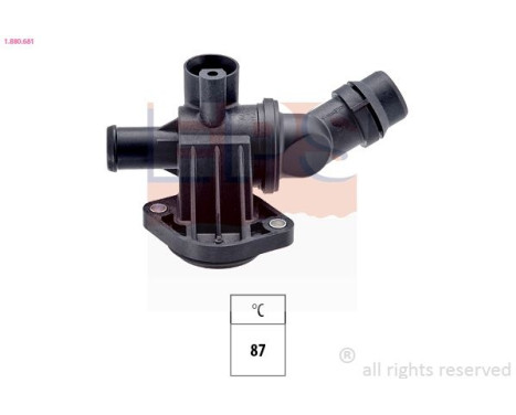 Thermostat d'eau Made in Italy - OE Equivalent