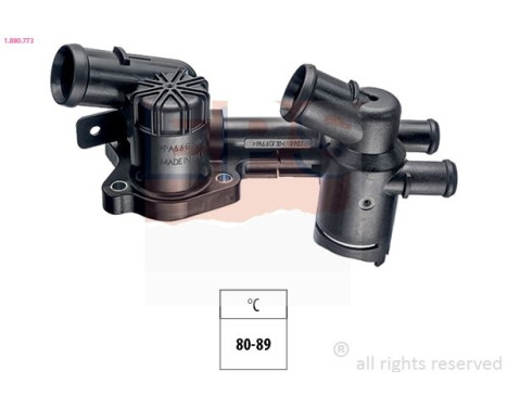 Thermostat d'eau Made in Italy - OE Equivalent