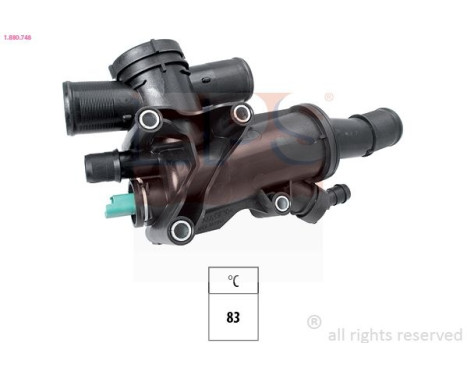 Thermostat d'eau Made in Italy - OE Equivalent