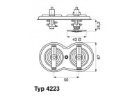 Thermostat d'eau