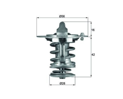 Thermostat, liqiuide de refroidissement BEHR