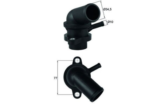 Thermostat, liqiuide de refroidissement BEHR