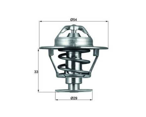 Thermostat, liqiuide de refroidissement BEHR