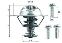 Thermostat, liqiuide de refroidissement BEHR