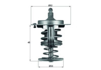 Thermostat, liqiuide de refroidissement BEHR