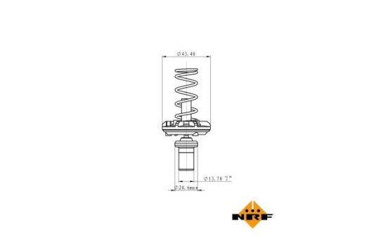 Thermostat, liqiuide de refroidissement EASY FIT