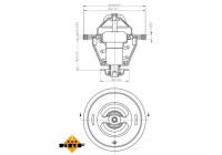 Thermostat, liqiuide de refroidissement EASY FIT