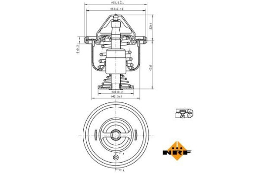 Thermostat, liqiuide de refroidissement EASY FIT, Image 3