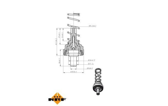 Thermostat, liqiuide de refroidissement EASY FIT, Image 2