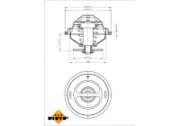 Thermostat, liqiuide de refroidissement EASY FIT