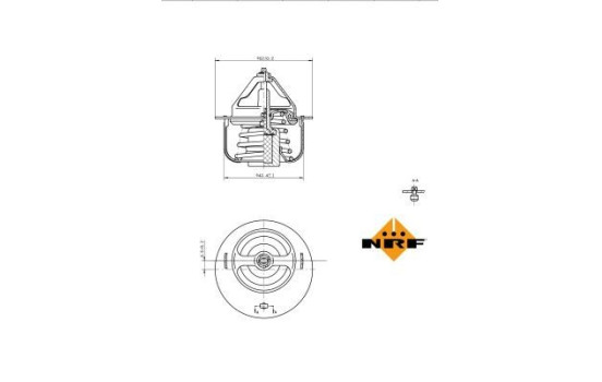 Thermostat, liqiuide de refroidissement EASY FIT