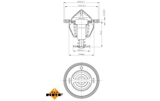 Thermostat, liqiuide de refroidissement EASY FIT, Image 2