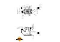 Thermostat, liqiuide de refroidissement EASY FIT