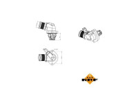 Thermostat, liqiuide de refroidissement EASY FIT