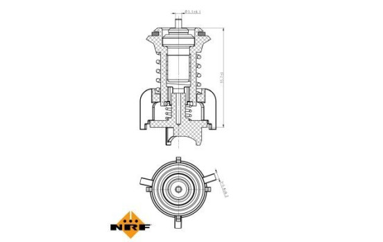 Thermostat, liqiuide de refroidissement EASY FIT, Image 2