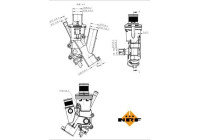 Thermostat, liqiuide de refroidissement EASY FIT