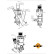 Thermostat, liqiuide de refroidissement EASY FIT