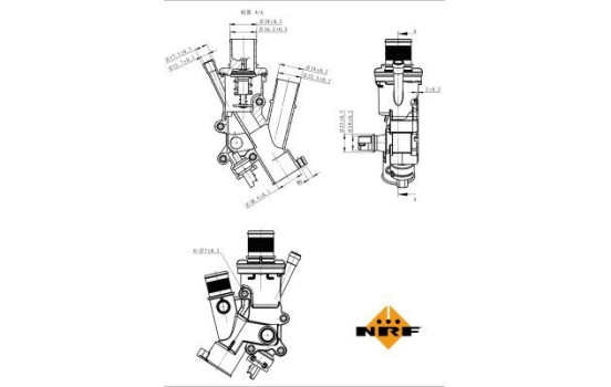 Thermostat, liqiuide de refroidissement EASY FIT