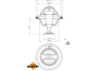 Thermostat, liqiuide de refroidissement EASY FIT
