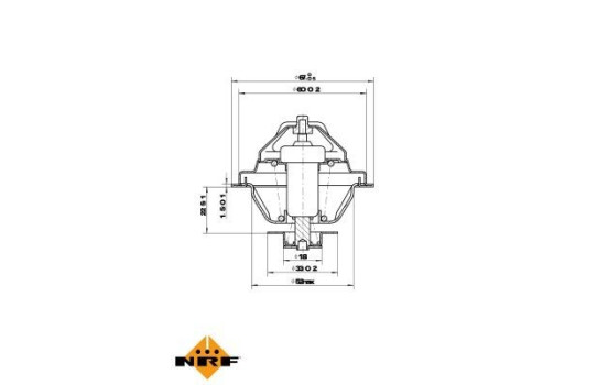 Thermostat, liqiuide de refroidissement EASY FIT