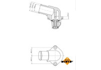 Thermostat, liqiuide de refroidissement EASY FIT