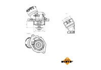 Thermostat, liqiuide de refroidissement EASY FIT