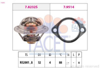 Thermostat, liqiuide de refroidissement Made in Italy - OE Equivalent 7.8232 Facet