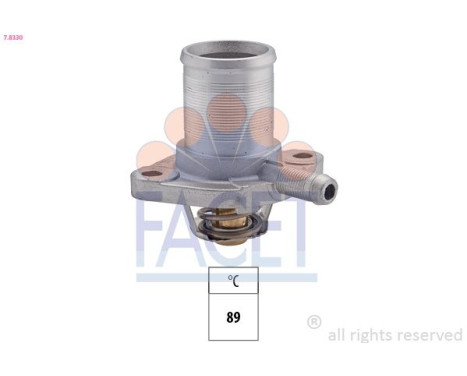 Thermostat, liqiuide de refroidissement Made in Italy - OE Equivalent 7.8330 Facet