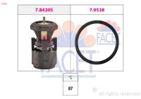 Thermostat, liqiuide de refroidissement Made in Italy - OE Equivalent 7.8420 Facet