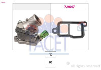 Thermostat, liqiuide de refroidissement Made in Italy - OE Equivalent 7.8606 Facet
