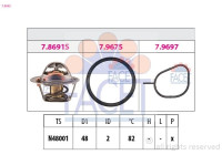 Thermostat, liqiuide de refroidissement Made in Italy - OE Equivalent 7.8692 Facet