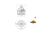 Thermostat, liqiuide de refroidissement