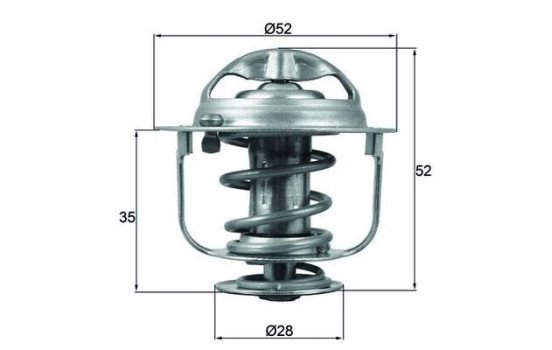 Thermostat, liquide de refroidissement